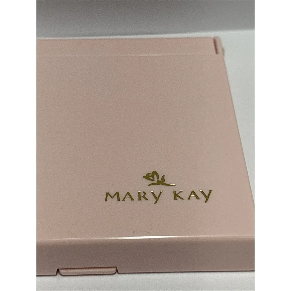 Mary Kay‎ Compact Makeup Mirror Case & Pouch Bag pink vintage